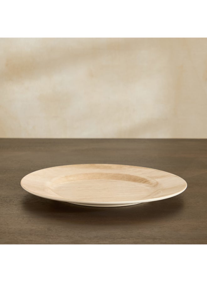 Home Box Travertine Dinner Plate - Natural Color - Image 1